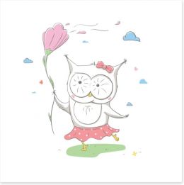 Owls Art Print 246562060