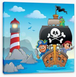 Pirates Stretched Canvas 246769141