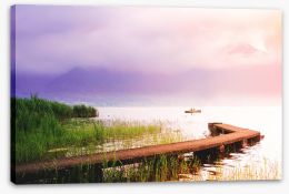 Jetty Stretched Canvas 247277281