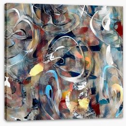 Abstract Stretched Canvas 247350877