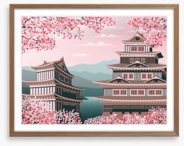 That sakura season Framed Art Print 248161577