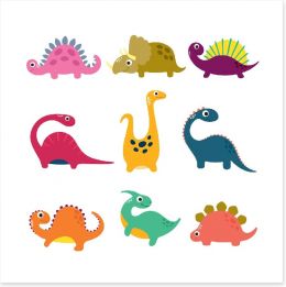 Dinosaurs Art Print 248880832