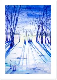 Winter Art Print 248986634