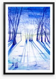 Winter Framed Art Print 248986634