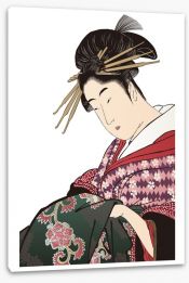 Japanese Art Stretched Canvas 249427472