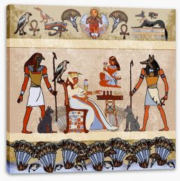 Egyptian Art Stretched Canvas 249669243