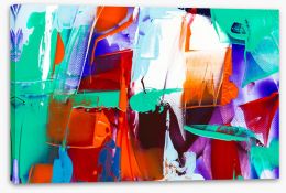 Abstract Stretched Canvas 252994470