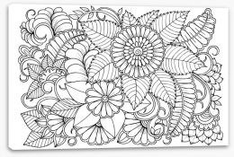 Colour Your Own Stretched Canvas 253021755