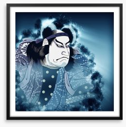 Kabuki master Framed Art Print 253457673