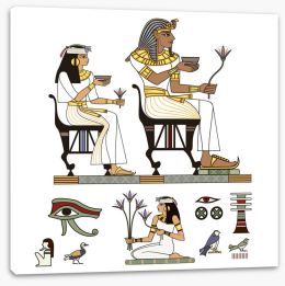Egyptian Art Stretched Canvas 253602552