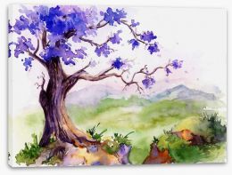 Watercolour Stretched Canvas 254065003