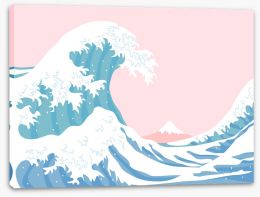 Japanese Art Stretched Canvas 254443088
