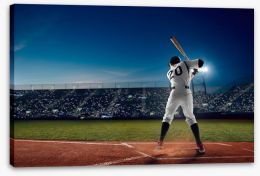 Sports Stretched Canvas 254735526
