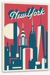 New York Stretched Canvas 254993449