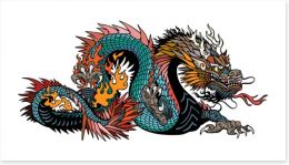 Dragons Art Print 255234417