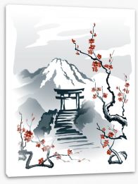 Japanese Art Stretched Canvas 255303668