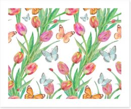 Butterflies Art Print 255389776