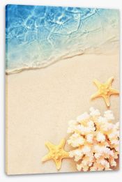 Beach House Stretched Canvas 255417936