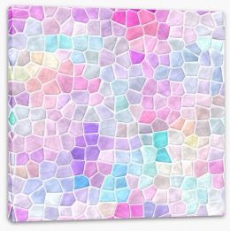 Mosaic Stretched Canvas 255594188
