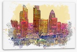 London Stretched Canvas 255738156