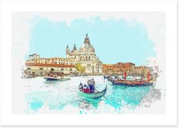Venice Art Print 255738432