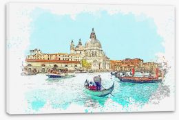 Venice Stretched Canvas 255738432