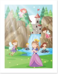 Fairy Castles Art Print 256339433