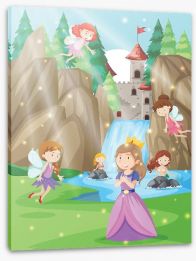 Fairy Castles Stretched Canvas 256339433