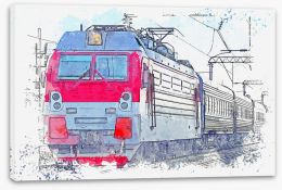Transport Stretched Canvas 256477856