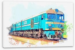 Transport Stretched Canvas 256477945