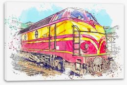 Transport Stretched Canvas 256478079
