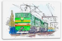 The green train