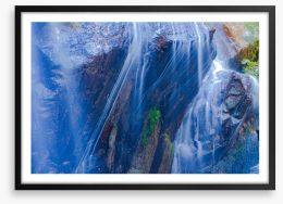Waterfalls Framed Art Print 257207806