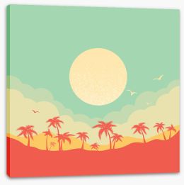 Summer Stretched Canvas 257475320