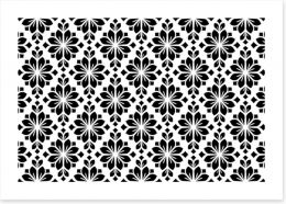 Black and White Art Print 258161650