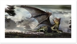 Dragons Art Print 258664510
