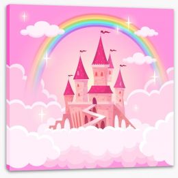 Fairy Castles Stretched Canvas 258719541