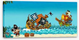 Pirates Stretched Canvas 259033400