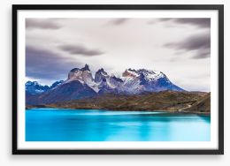 Torres del Paine Framed Art Print 259303841