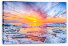 Sunsets / Rises Stretched Canvas 259576930