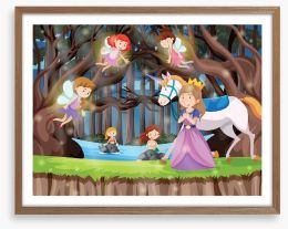 Fairy Castles Framed Art Print 260403555