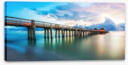 Jetty Stretched Canvas 260767763