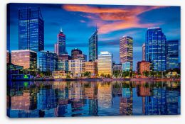 Perth Stretched Canvas 261723296