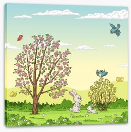 Fun Gardens Stretched Canvas 262146174
