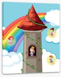 Fairy Castles Stretched Canvas 262377503
