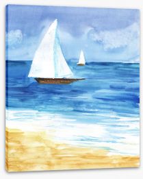 Beaches Stretched Canvas 262672221
