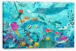 Under The Sea Stretched Canvas 262684862