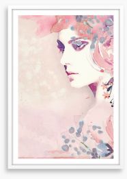 Blossoming beauty Framed Art Print 263046523