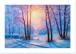 Winter Art Print 264445433