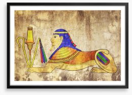 Egyptian Art Framed Art Print 26485559